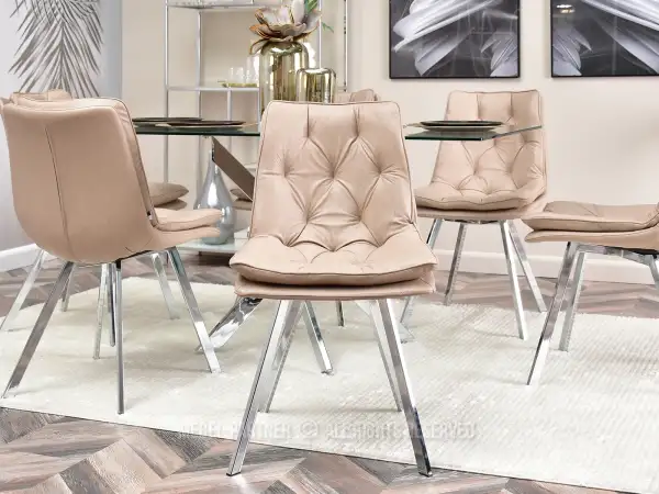 Eleganckie krzesło tapicerowane - przemyślany design w Twoim domu